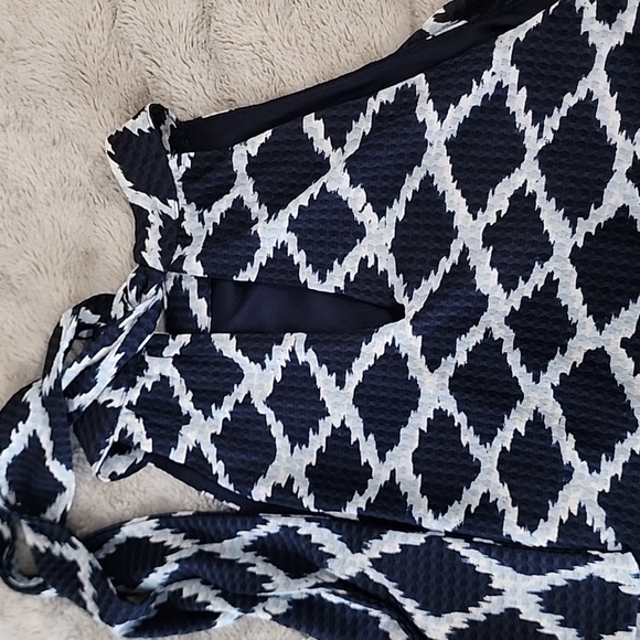 SOLD SOLD SOLD!NWT Michael Michael Kors Ikat Halter Dress Size M - Picture 11 of 16